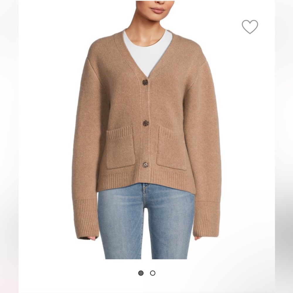 Naadam Wool and Cashmere Cardigan